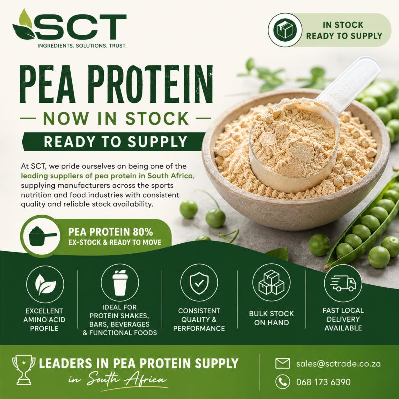 Pea Protein Now In Stock | Ready to Supply